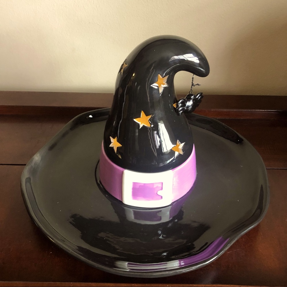 Mr. Halloween Light Up Witch Hat Chip & Dip
